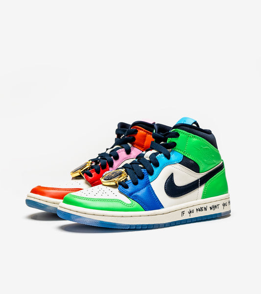 J°RDAN 1 Mid SE Fearless Melody Ehsani (Women's)