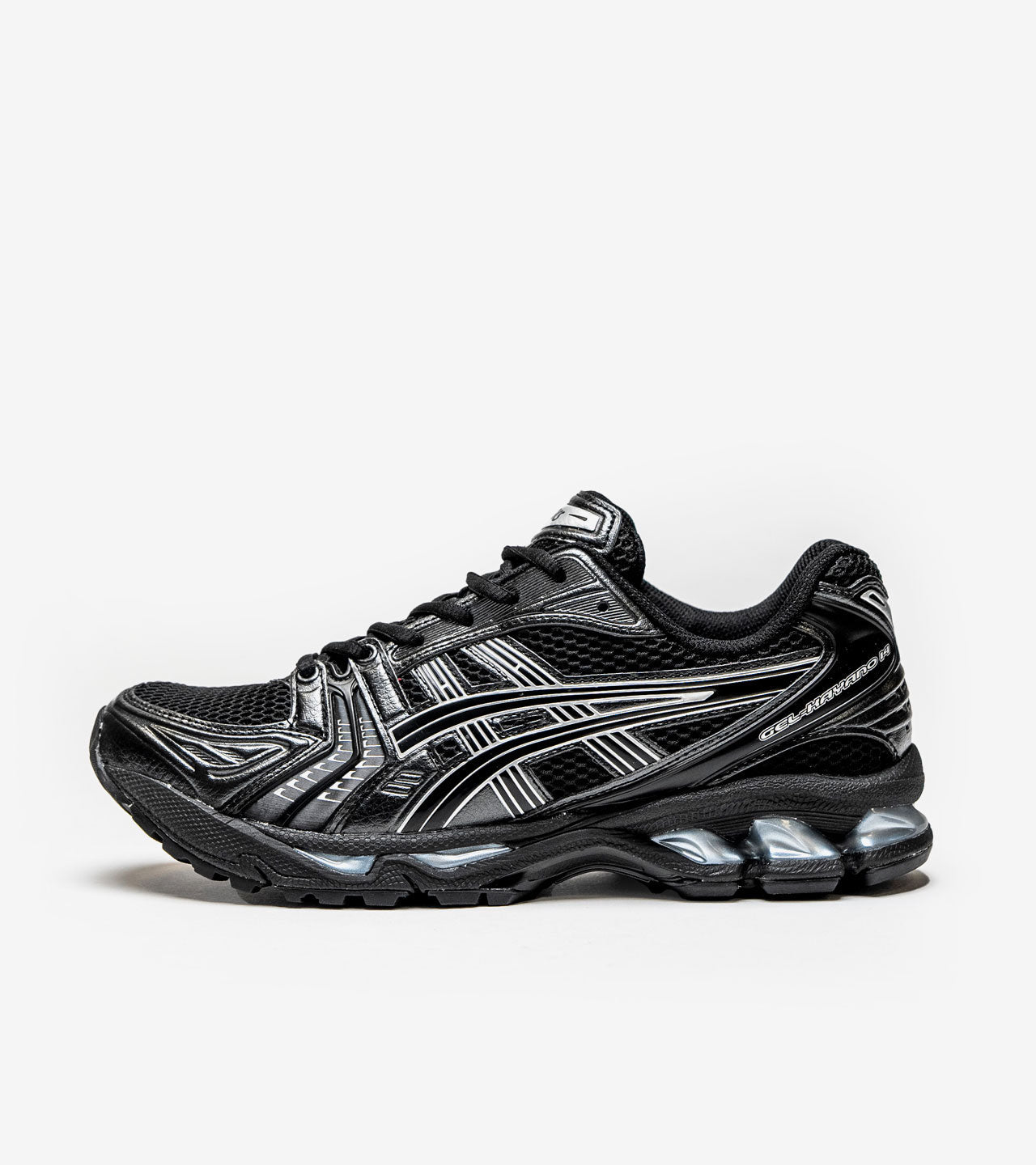AS°CS Gel-Kayano 14 Black Pure Silver