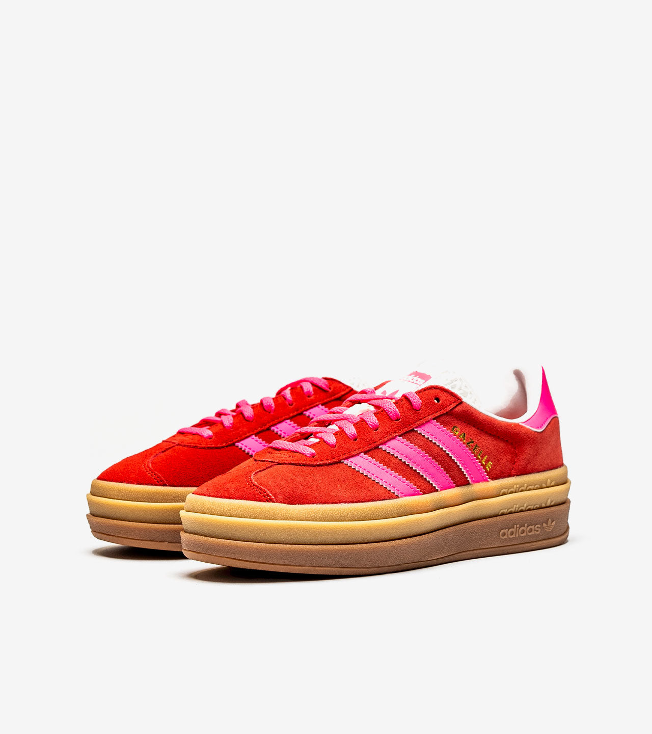 AD°DAS Gazelle Bold Collegiate Red Lucid Pink (Women's)