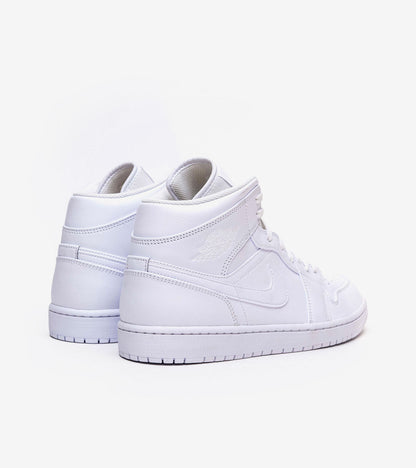 AIR J°RDAN 1 Mid Triple White (2022)
