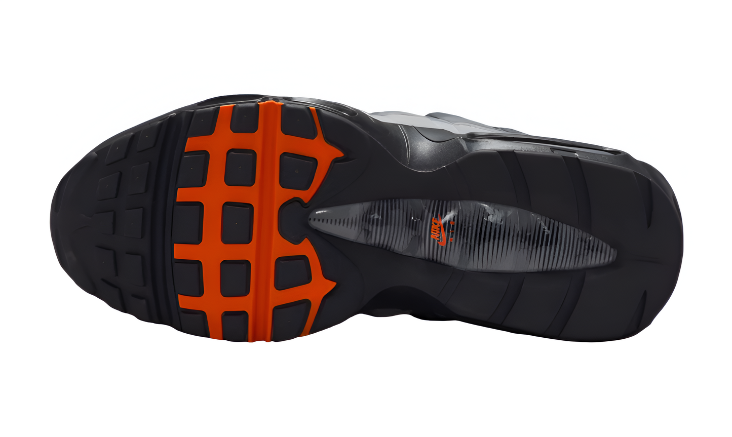 N°KE® Air Max 95 Black Hyper Crimson
