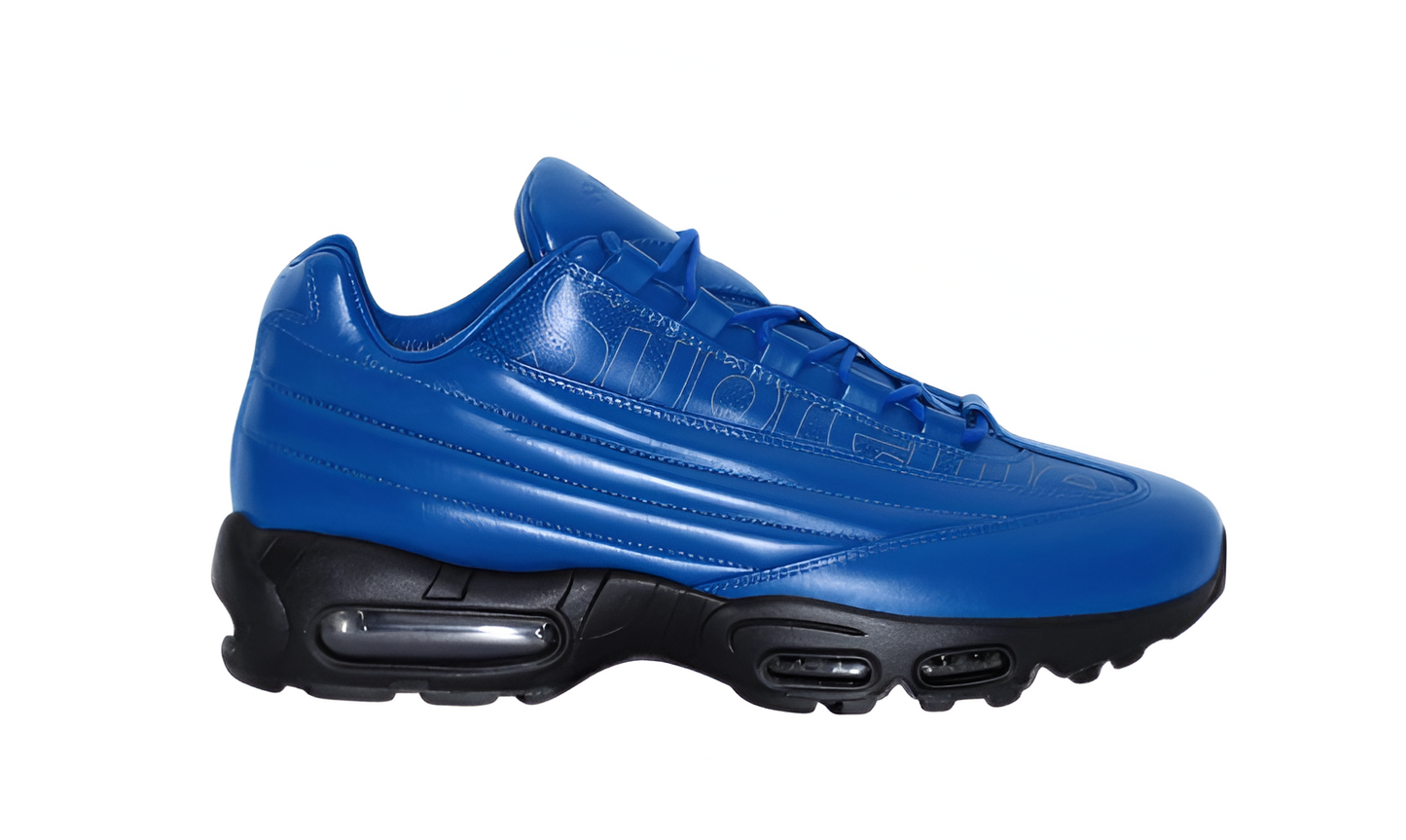 N°KE® x SUPR°ME® Air Max 95 Lux Hyper Cobalt