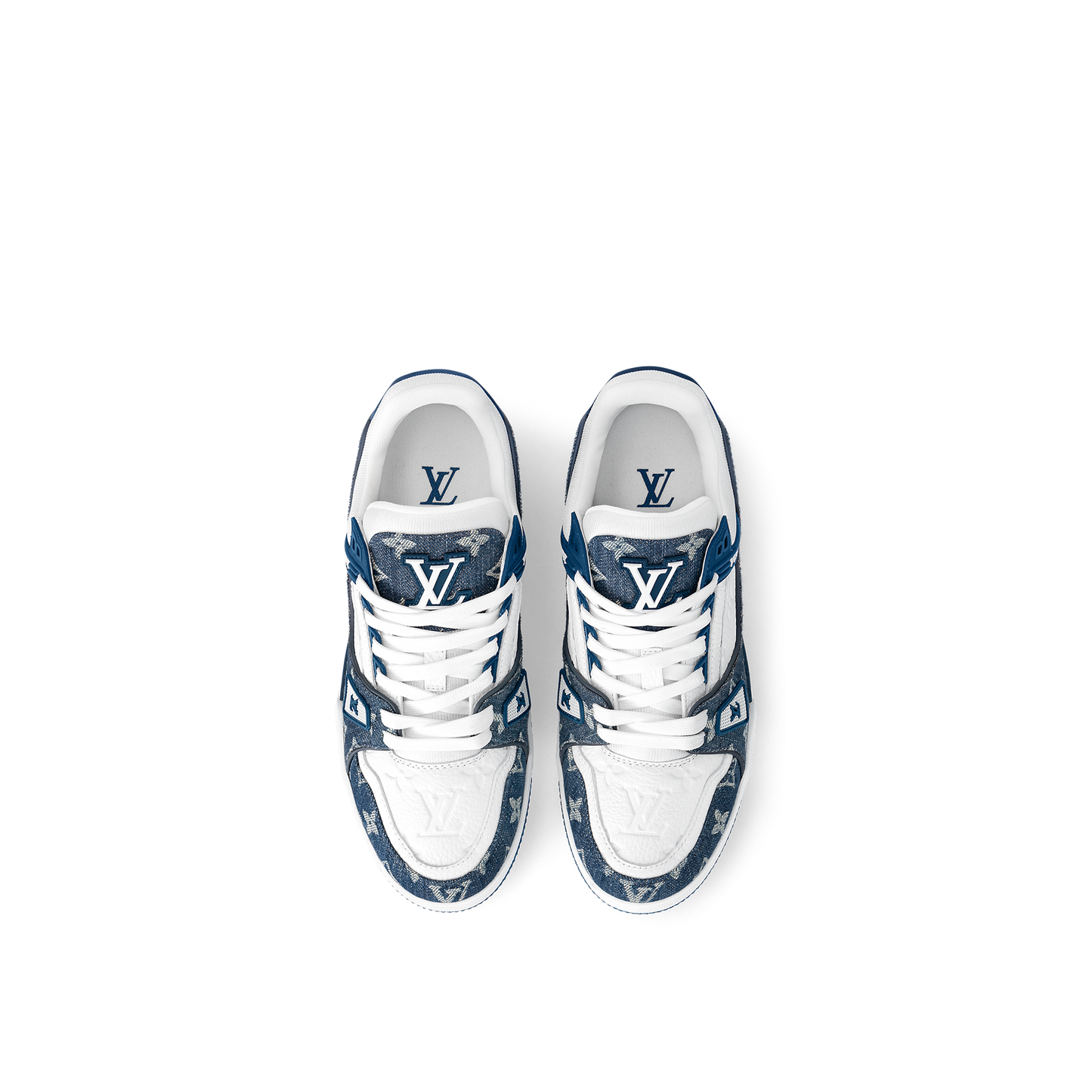 LOUIS VU°TTON Trainer Bleu