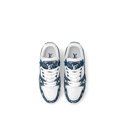 LOUIS VU°TTON Trainer Bleu