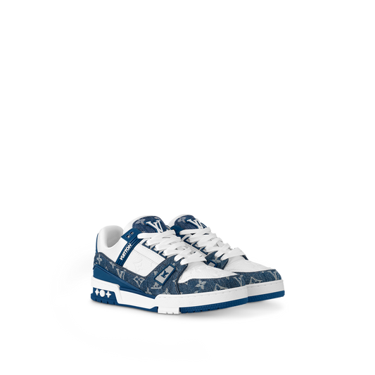 LOUIS VU°TTON Trainer Bleu
