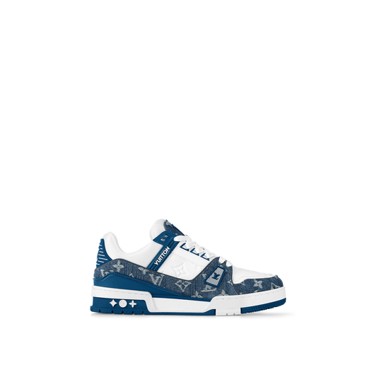 LOUIS VU°TTON Trainer Bleu
