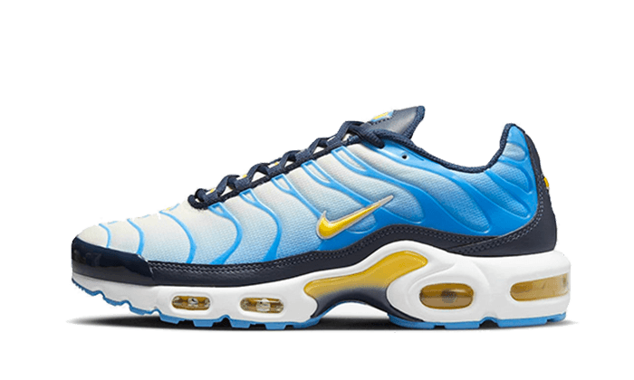N°KE® Air Max Plus University Blue Topaz Gold