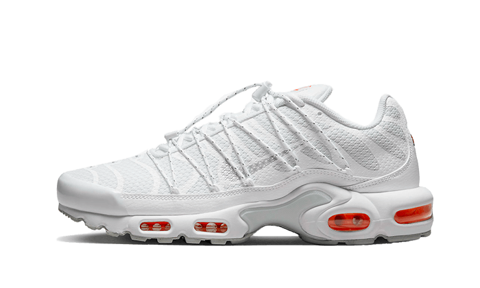 N°KE® Air Max Plus Utility White Safety Orange