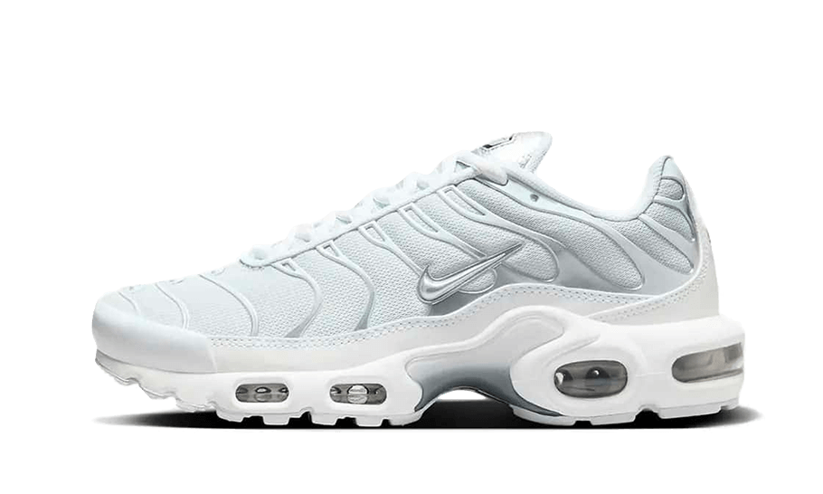 N°KE® Air Max Plus White Metallic Silver