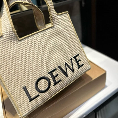 L°EWE - Font Tote Petit en raphia