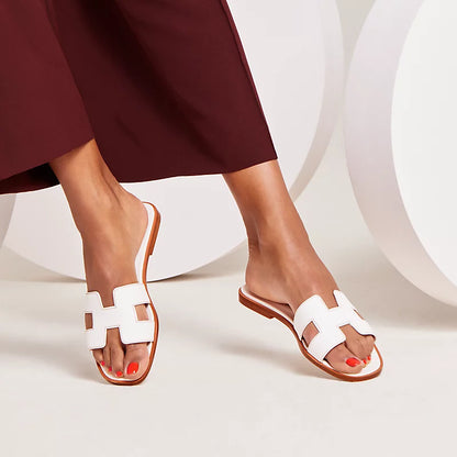 HERM°S - Claquettes Blanc