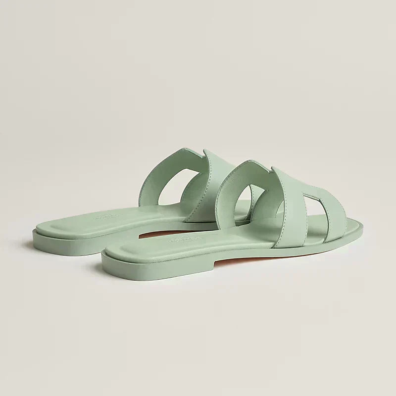 HERM°S - Claquettes Vert d'eau