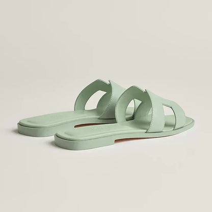 HERM°S - Claquettes Vert d'eau