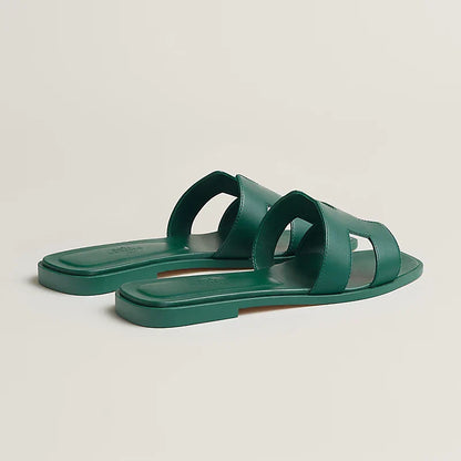 HERM°S - Claquettes Vert viride