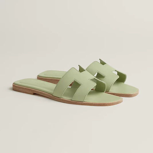 HERM°S - Claquettes Vert de mer