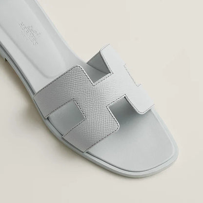 HERM°S - Claquettes Bleu glacier