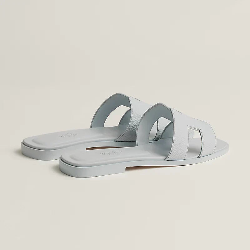HERM°S - Claquettes Bleu glacier