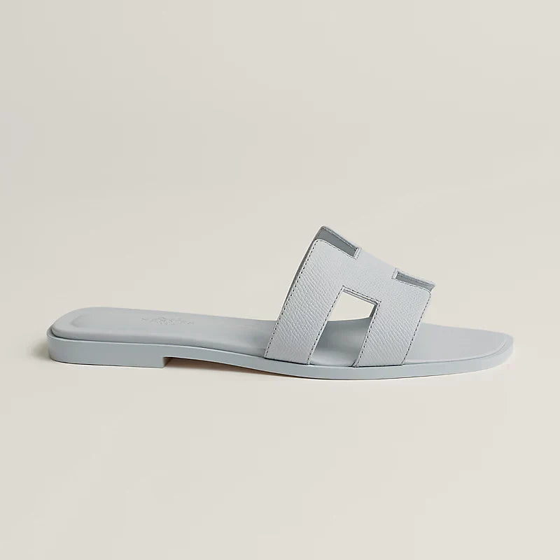 HERM°S - Claquettes Bleu glacier
