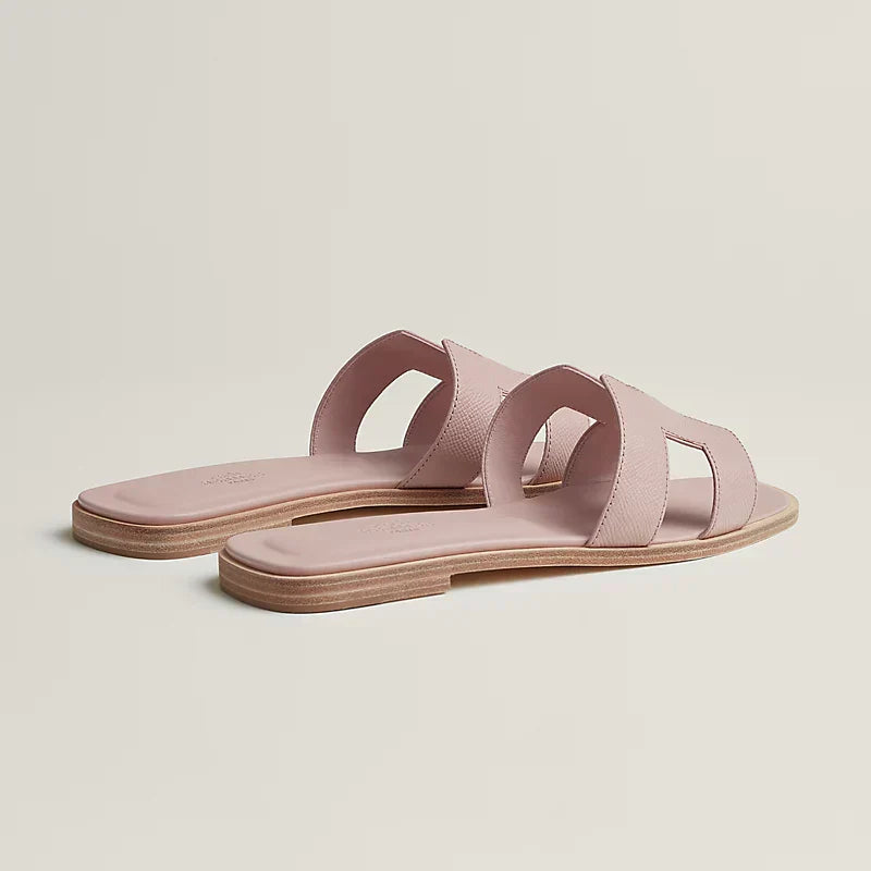 HERM°S - Claquettes Rose porcelaine