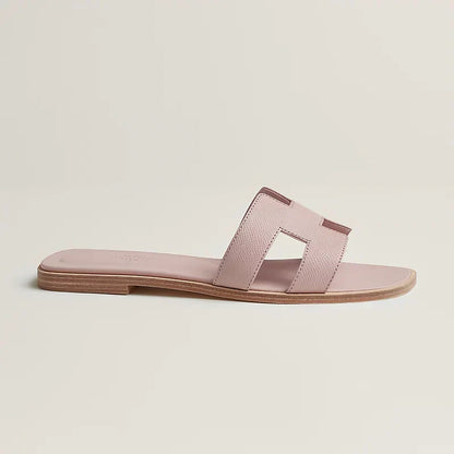 HERM°S - Claquettes Rose porcelaine