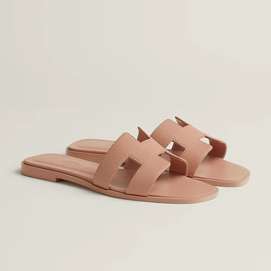 HERM°S - Claquettes Beige perlino