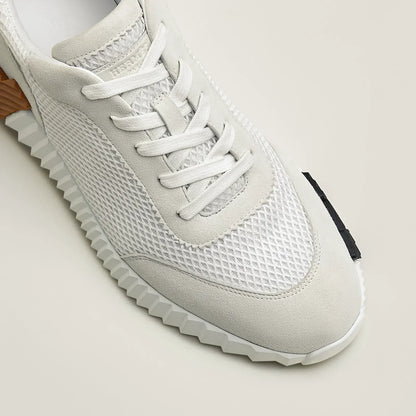HERM°S Bouncing blanc/maron/noir