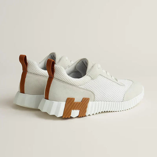 HERM°S Bouncing blanc/maron/noir