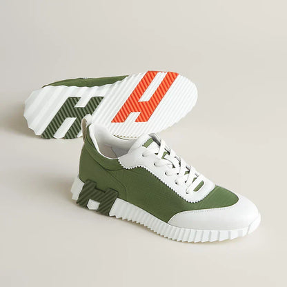 Sneakers HERM°S matcha / blanc